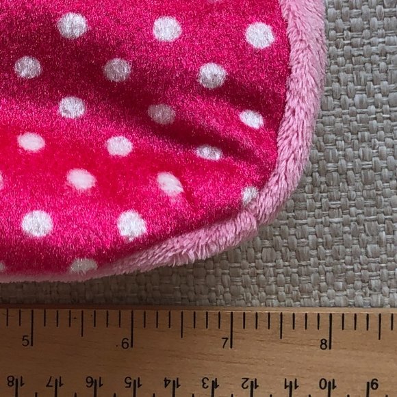 Aurora Plush Pink Polka Dot Pet Carrier Stuffed Animal Purse- NWOT - Picture 8 of 11